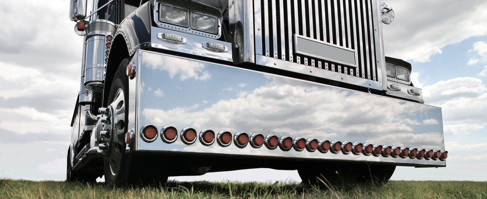 Freight positioned inside a transport trailer